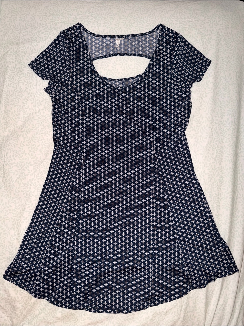 Rip Curl Navy Blue Cutout Dress